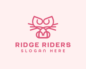 Kitty Cat Kitten logo design