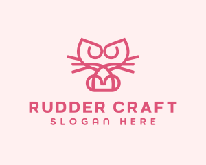 Kitty Cat Kitten logo design