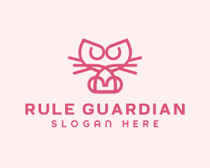 Kitty Cat Kitten logo design