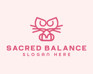 Kitty Cat Kitten logo design