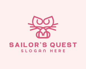 Kitty Cat Kitten logo design