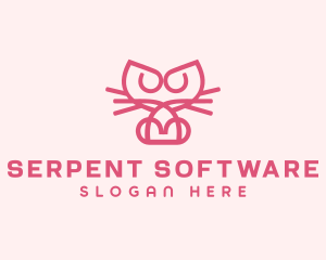 Kitty Cat Kitten logo design