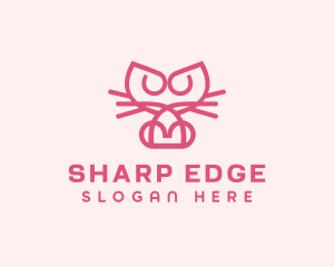 Kitty Cat Kitten logo design