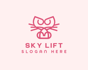 Kitty Cat Kitten logo design