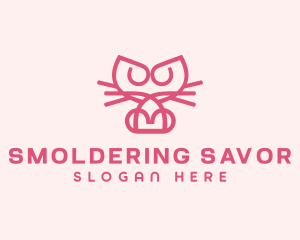 Kitty Cat Kitten logo design