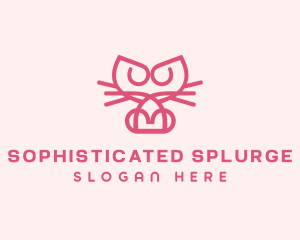 Kitty Cat Kitten logo design