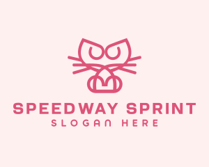 Kitty Cat Kitten logo design