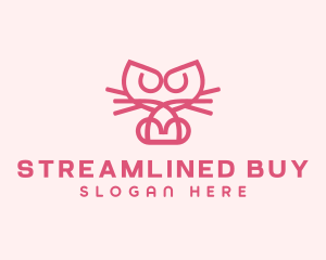 Kitty Cat Kitten logo design