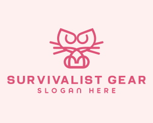 Kitty Cat Kitten logo design