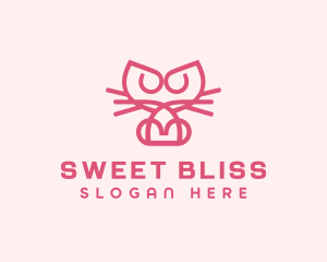 Kitty Cat Kitten logo design