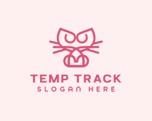 Kitty Cat Kitten logo design