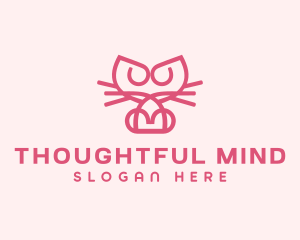 Kitty Cat Kitten logo design