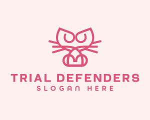 Kitty Cat Kitten logo design