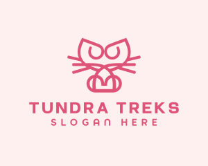 Kitty Cat Kitten logo design