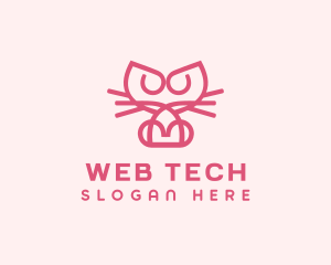 Kitty Cat Kitten logo design