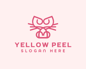 Kitty Cat Kitten logo design