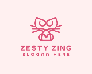 Kitty Cat Kitten logo design