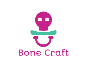 Skull Bone Pacifier logo