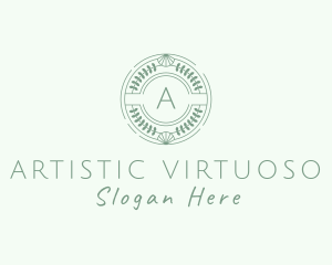 Natural Garden Spa logo design