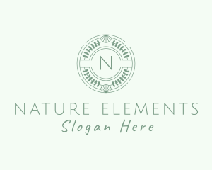 Natural Garden Spa logo design