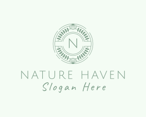 Natural Garden Spa logo design