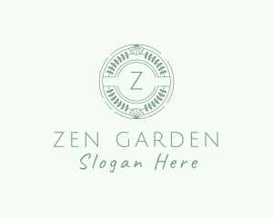 Natural Garden Spa logo design