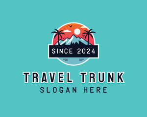 Mountain Travel Getaway logo design