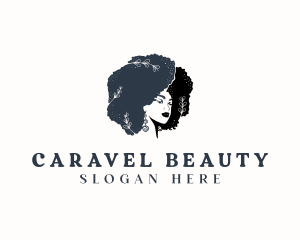 African Afro Beauty logo design