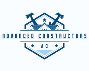 Hammer Roof Repair logo design