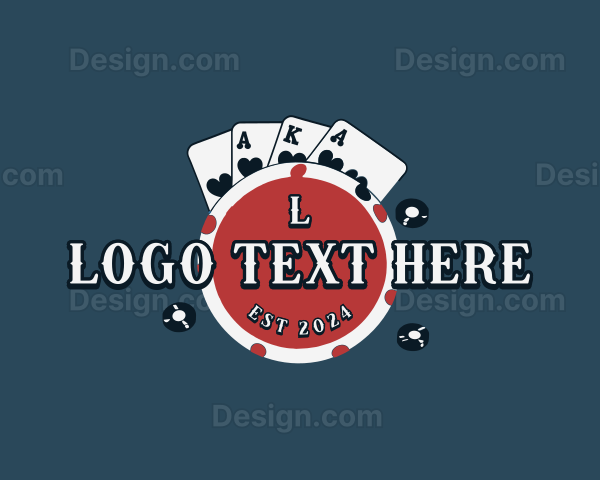 Casino Gambling Poker Logo