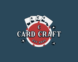 Casino Gambling Poker logo design