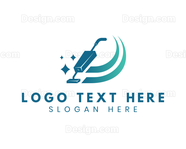 Vacuum Cleaner Housekeeping Logo