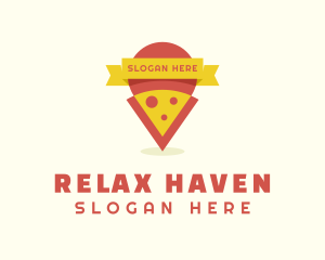 Cheese Pizza Restaurant Logo