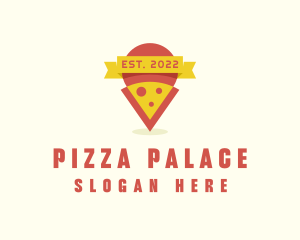 Cheese Pizza Restaurant logo design