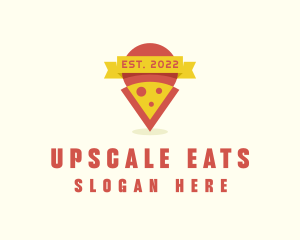 Cheese Pizza Restaurant logo design