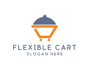 Dinner Cloche Cart logo design