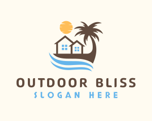 Summer Island Coast logo design