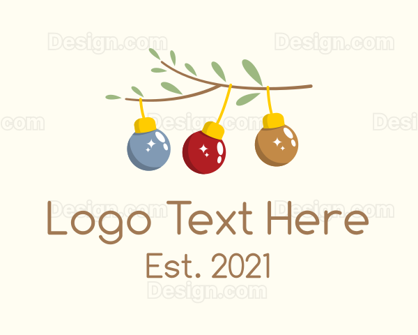 Christmas Light Decor Logo