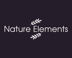 Nature Leaf Wellness logo design