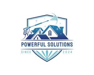 Roof Gutter Cleaning logo design