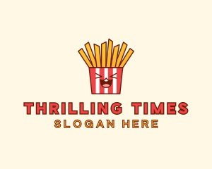 Excited French Fries  logo