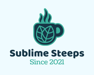 Hot Tea Cup logo