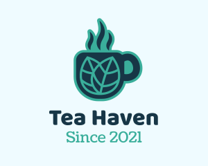 Hot Tea Cup logo design