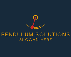 Pendulum Spoon Swing logo design