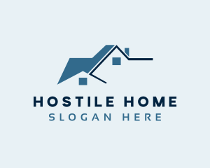 Home Renovation Roof logo design