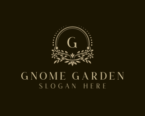 Stylish Floral Garden logo design