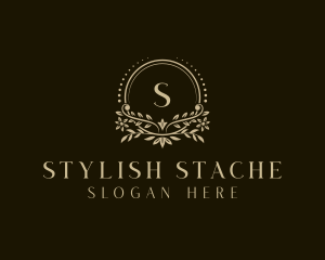 Stylish Floral Garden logo design