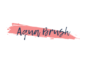 Artistic Paint Brush logo design