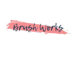 Artistic Paint Brush logo