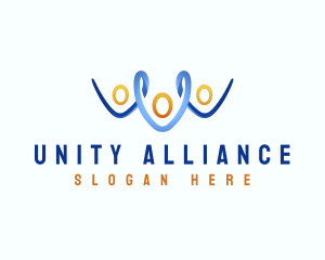 People Unity Teamwork logo